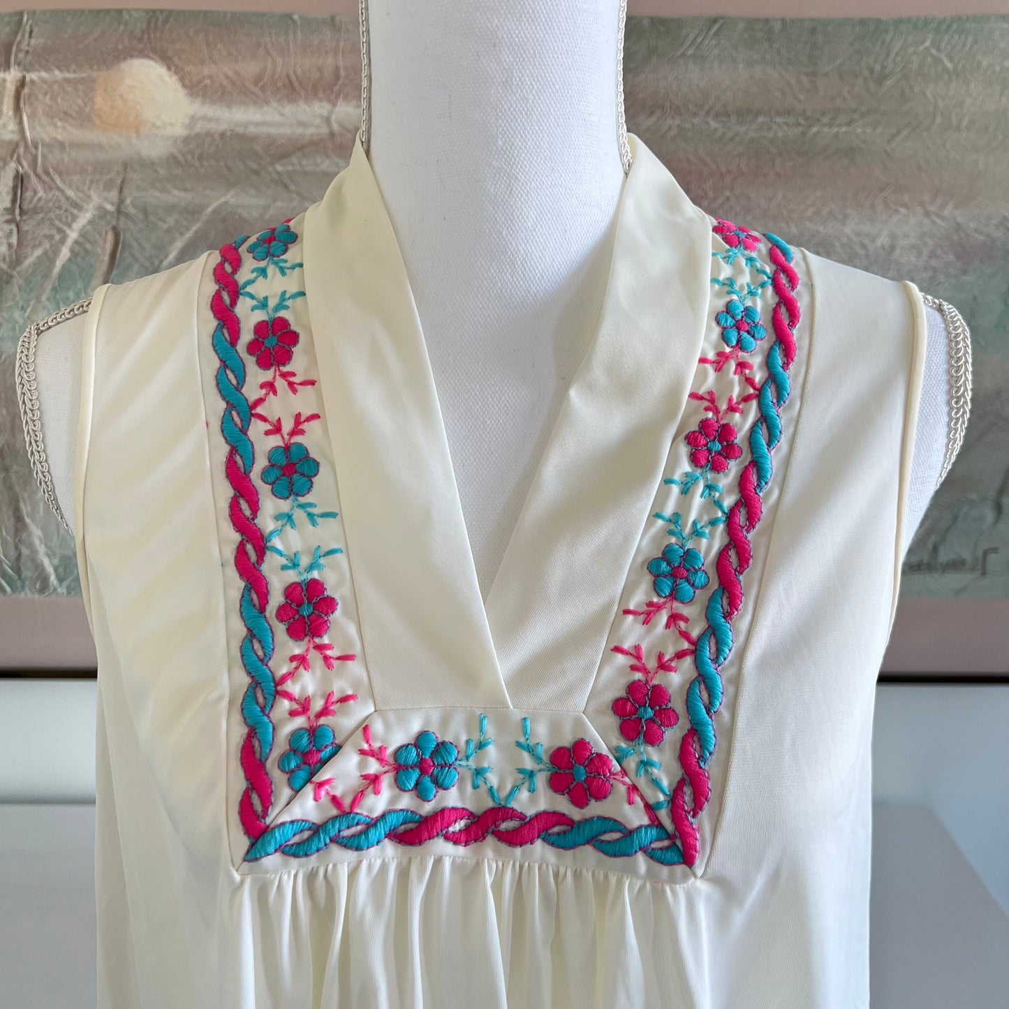 1970's Ricamo Nightdress