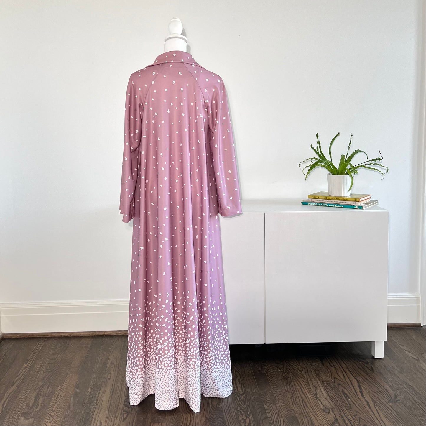 1970's David Brown 'Poni' Caftan Lounge Dress