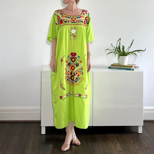 Vintage Soleada Embroidered Dress